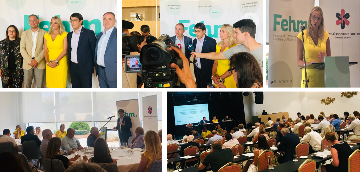 La FEHM y ACH plantean al conseller de Modelo Económico, Turismo y Trabajo, Iago Negueruela, planificar una hoja de ruta conjunta para continuar la transformación del destino turístico, seguir innovando y aportar valor a las Islas Baleares