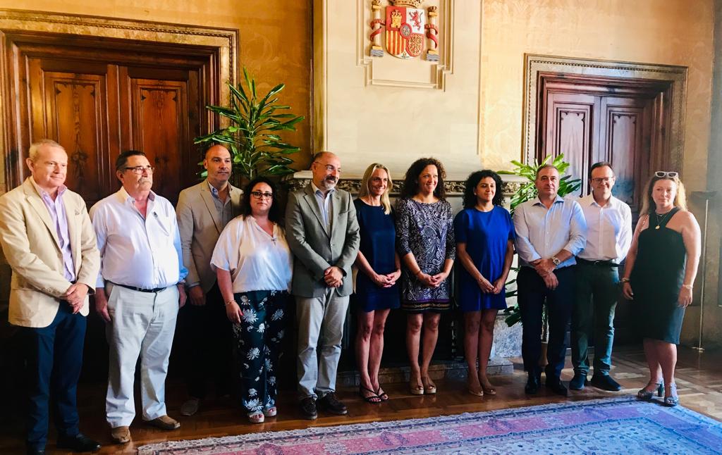 Primera toma de contacto entre la Junta Directiva de la FEHM y el Consell de Mallorca para consensuar un Plan de Trabajo conjunto en temas de interés turístico y profundizar más en la colaboración con los municipios y las asociaciones hoteleras