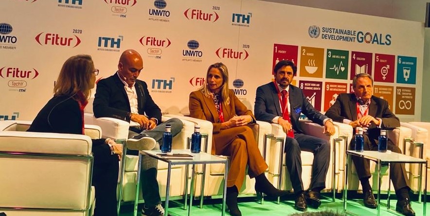 La presidenta de la FEHM ha participado en el Foro #techYsostenibilidad organizado por el ITH en el marco de FITUR
