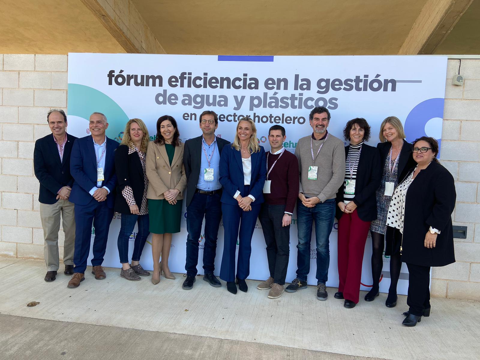 Cierre de la jornada sobre eficiencia en la gestión de agua y plásticos