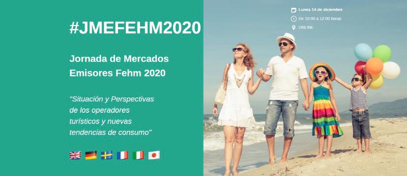 Jornada Online de Mercados Emisores FEHM 2020 (14 de diciembre, de 10 a 12 horas)