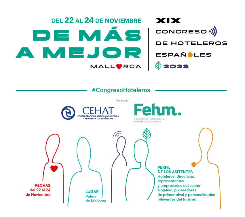 A menos de dos meses para el XIX Congreso de Hoteleros Españoles, la respuesta ha sido abrumadora. La comunidad turística está impaciente por sumergirse en un evento que promete transformar la industria hotelera.